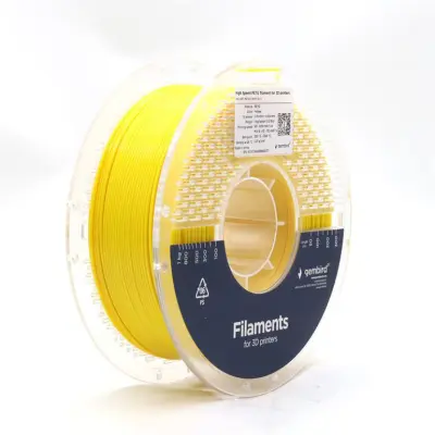 High Speed PETG 3D filament rumen, 1,75 mm, 1 kg (3DP-PETG1.75HY-01-Y)
