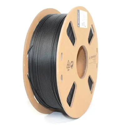 PLA 3D filament črn, 1,75 mm, 1 kg (3DP-PLA1.75-01-BK)
