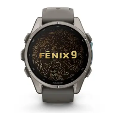 Pametna ura GARMIN fenix 9 43mm, pebble grey