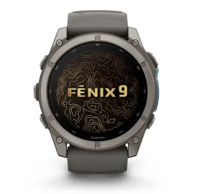 Pametna ura GARMIN fenix 9 51mm, pebble grey