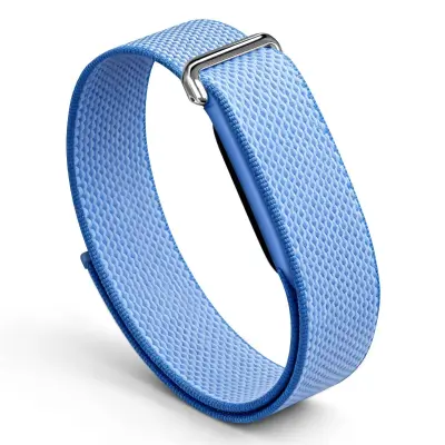 Kompatibilen najlonski zankast trak za Fitbit Air z uradnimi deli Blue