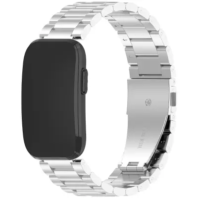 Nerjaveče jeklo trideln pašček za Garmin CIRQA, hitro snemljiv Silver