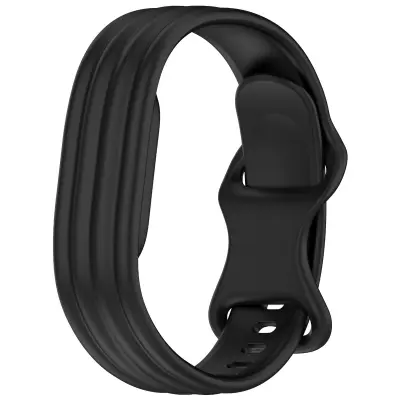 Zamenljiva TPU zapestnica za Fitbit Air – udobna, varna sponka Black