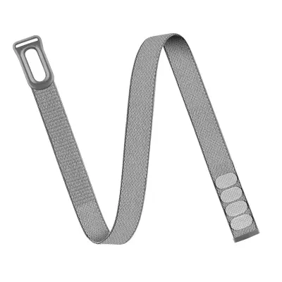 Nastavljiv najlonski trak za nadlaht za Google Fitbit Air 430mm DarkGrey