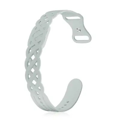 Silikonski pašček za Fitbit Air z zračno pletenico, vodoodporen Gray