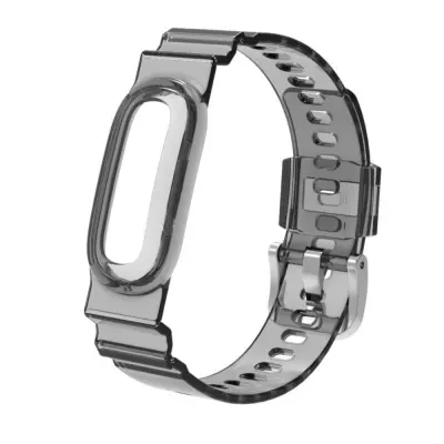 Zamenljiva TPU zapestnica za Fitbit Air, vodoodporna, 26cm x 2cm Black