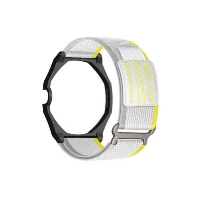 Trak za uro, združljiv z AP x Swatch ura in modifikacijami Grey+Yellow