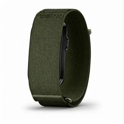 Kompatibilen pašček za Garmin CIRQA - twill najlon, velcro 24cm DarkGreen