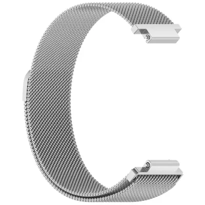 Magnetni milanski pašček nerjavnega jekla za Garmin CIRQA 23.5cm x 4cm Silver