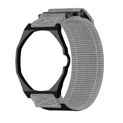 Najlonski Velcro pašček za Audemars Piguet in Swatch, 21cm x 3cm Gray