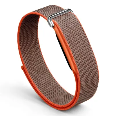 Kompatibilen najlonski zankast trak za Fitbit Air z uradnimi deli Orange