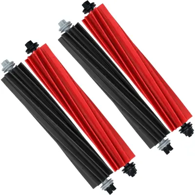 DuoRoller glavna krtača 4x za Roborock S8/Q8/Q5, ABS+Silikon