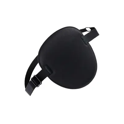 3D eno oko maska za oči: udobna, zračna in nastavljiva za trening Black