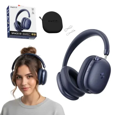 Brezžične slušalke Havit Space S1 (modre)
