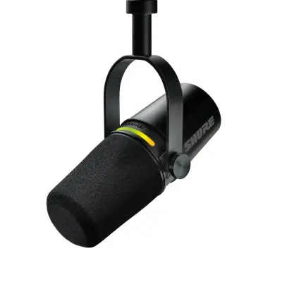 Shure MV7-K - Mikrofon za broadcasting XLR/USB-C, črni