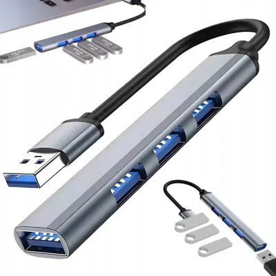4 vratni USB 3.0 razdelilnik priklopna postaja razdelilec splitter 5Gbps