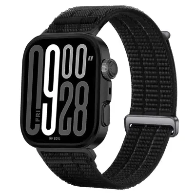 Zamenljive/združljive komponente – Huawei dihčljiv najlonski pas z Velcro, za Watch Fit Black