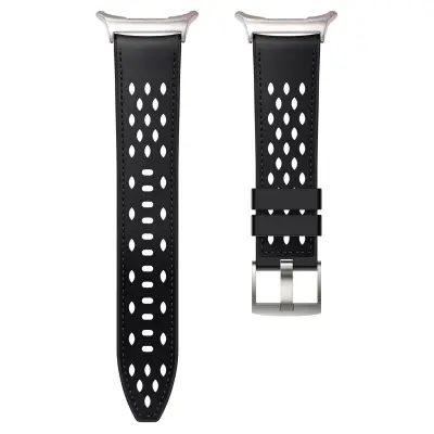 Zamenljivi del – Pas za Samsung Watch Ultra 47mm, silikon+PU, 22mm Black