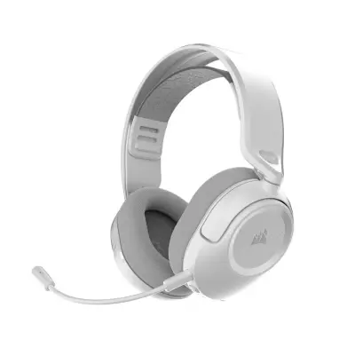 Gaming slušalke CORSAIR HS35 V3 Wireless CA-9011402-WW, brezžične, bele