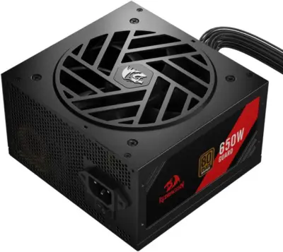 Blok napajanja REDRAGON Guard GC-GU02 650W 80 Plus Bronze črno-rdeči