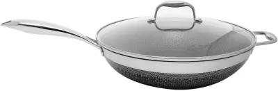 Wok s prevleko Diamond KOHERSEN Black Cube 32 cm, 5,1 l