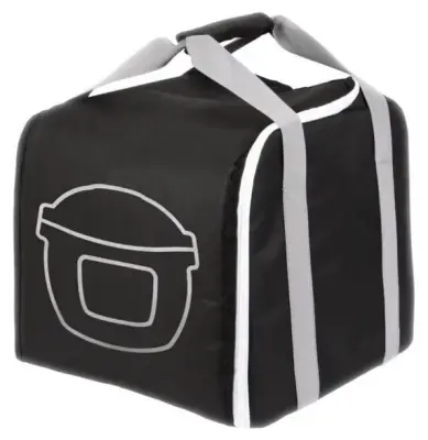 Torba za prenašanje za Cook4Me TEFAL XA6078 črno-bela