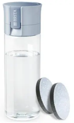 BRITA Vital filtrirna steklenica 0,6 l modra + 2 filtra MicroDisc.