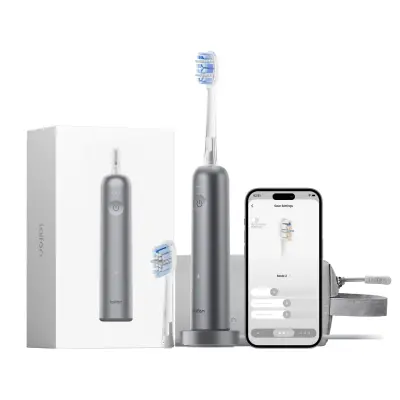 Električna zobna ščetka Laifen Wave Pro, temno siva (aluminij)