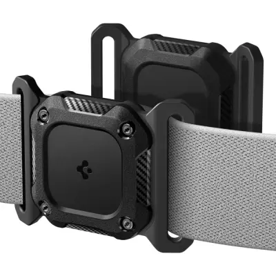 OVITEK ZA OVRTNICO SPIGEN TOUGH ARMOR ZA HIŠNE LJUBLJENČKE AIRTAG 1 IN 2, ZAŠČITA VRATA