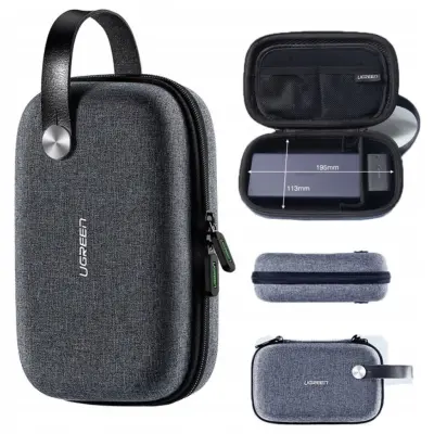 UGREEN ETUI ZA TRDI DISK HDD SSD DODATKI 20,3 X 12,9 X 7,2 CM