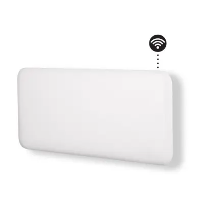 MILL panelni konvekcijski radiator Wi-Fi 1500W bel jeklo PA1500WIFI4