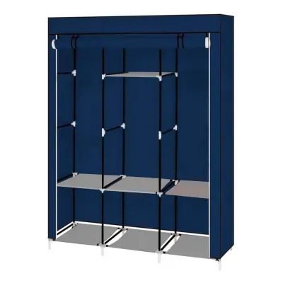 Mobilna omara z zadrgo - 130x45x170 cm, enostavna sestava, zaščita pred prahom