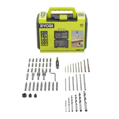 RYOBI Komplet pribora za vrtanje in vijačenje 60-delni