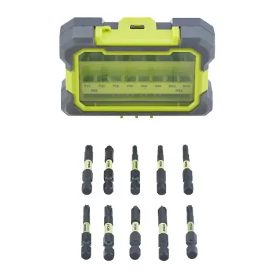 RYOBI TORQUE+ 50mm 10-delni set za vijačenje