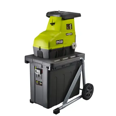 RYOBI Električni tihi drobilnik, 3000W, 45 mm