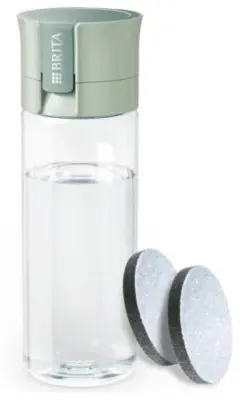 BRITA Vital filtrirna steklenica 0,6 l zelena + 2 filtra MicroDisc