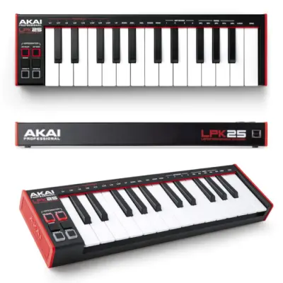 AKAI LPK 25 MKII - Mini krmilna klaviatura USB/MIDI