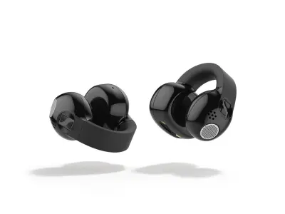 Slušalke SENNHEISER Accentum Clip, True Wireless, črne