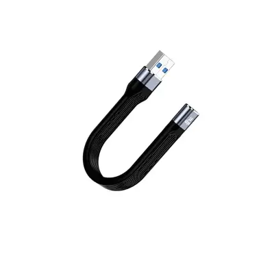 Kabel FPC USB-C ženski–USB-A moški, 100 W PD, 10 Gb/s