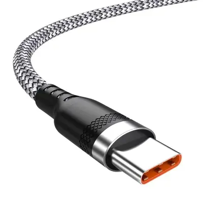 2-Pack USB Type-C polnilni kabel - najlonsko pleten, hitro polnjenje, združljiv z računalniki  3 m
