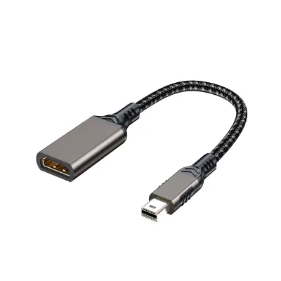 MiniDP na HDMI adapter (HDMI ženski) – 4K 3840x2160, zlato Titanium