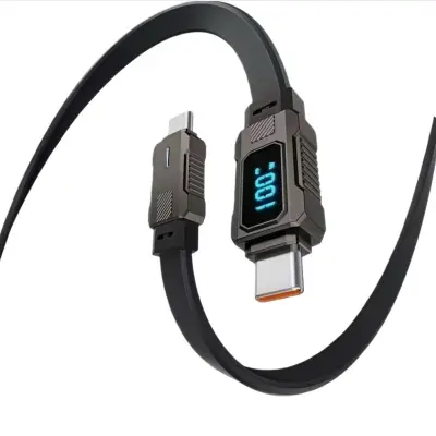 USB-C na USB-C kabel za polnjenje z digitalnim zaslonom - PD hitro polnjenje