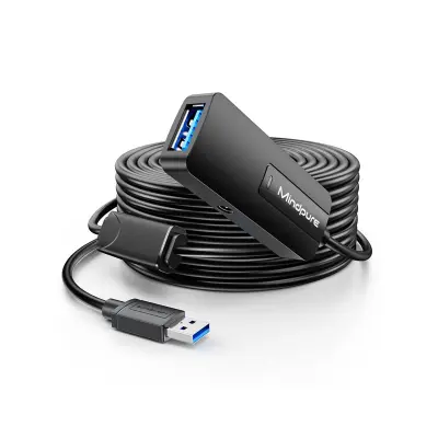 USB 3.0 podaljšek moški–ženski z ojačevalnikom signala
