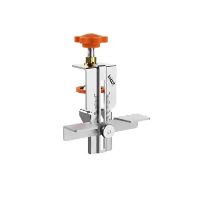 Nastavljiv pripomoček iz nerjavnega jekla z laserskima meriloma