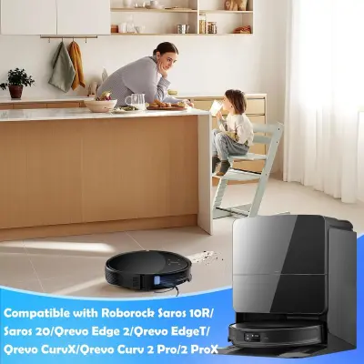 Zamenjalni komplet za Roborock Saros in Qrevo: krtača + HEPA