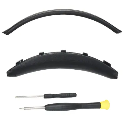 Blazina za trak za Sony WH-CH720N, proteinsko usnje in spominska pena Black