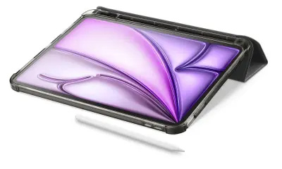 Ovitek CELLULARLINE Folio za iPad Air 13" M4/M3/M2 in iPad Pro 12.9" 6., 5., 4. in 3. gen. - Črn