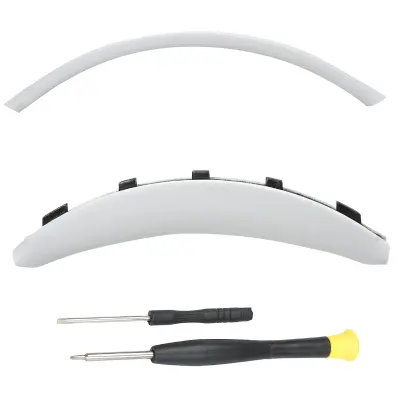 Blazina za trak za Sony WH-CH720N, proteinsko usnje in spominska pena Gray