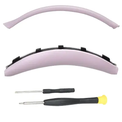 Blazina za trak za Sony WH-CH720N, proteinsko usnje in spominska pena Pink