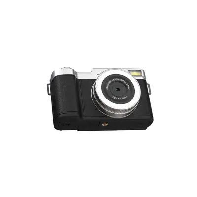 4K digitalni fotoaparat s kartico in 2.8-palčnim zaslonom Black